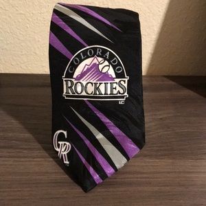 Colorado Rockies men’s tie